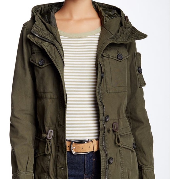 Levi's Jackets & Coats Levis Hooded Military Jacket Poshmark